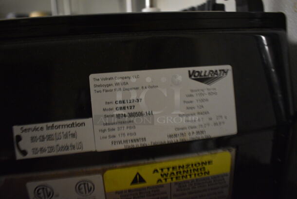 Vollrath CBE127 Stainless Steel Commercial Countertop Refrigerated Beverage Machine Base. 115 Volts, 1 Phase. 17x18x27. Item Was in Working Condition on Last Day of Business. (kitchen) - Image 6 of 6