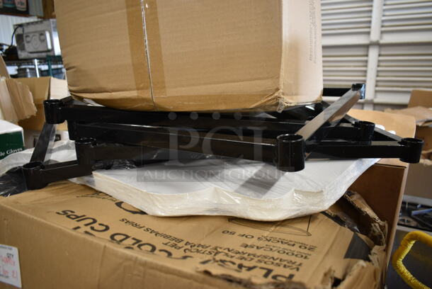 PALLET LOT of 21 BRAND NEW Boxes Including Choice Pizza Wedge Clamshell, CH32DEF Dart ClearPac SafeSeal 32 oz. Tamper-Resistant, Tamper-Evident Hinged Container with Flat Lid - 200/Case, Noble Medium Gloves, Yogurt Cups 6 oz. 21 Times Your Bid! - Image 4 of 10