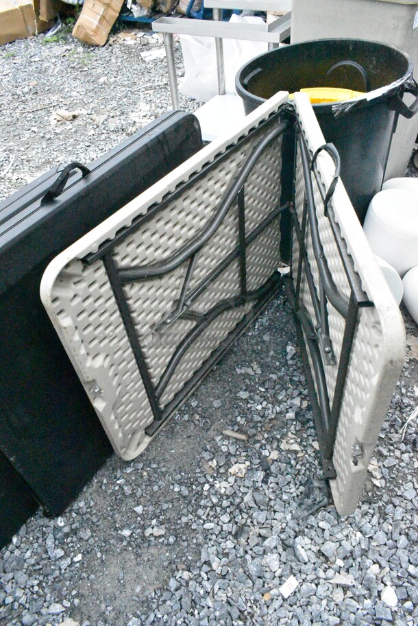 3 Various Folding Tables. 3 Times Your Bid! - Image 2 of 12
