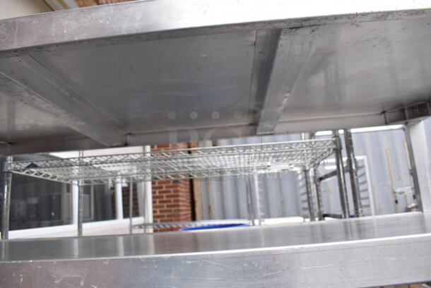 Metal 5 Tier Cart on Commercial Casters. 59x27x65 - Image 7 of 7