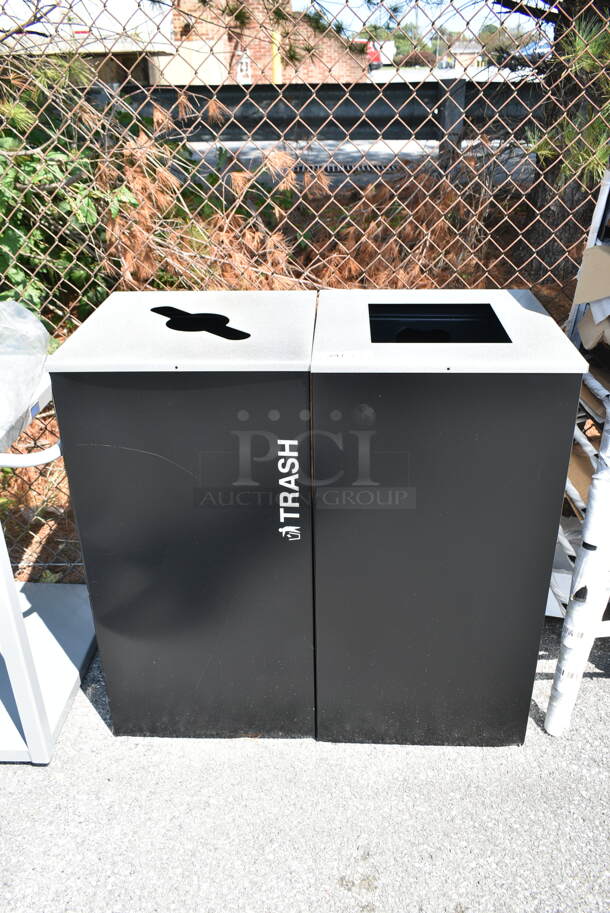 2 BRAND NEW SCRATCH AND DENT! Trash Can Shells. 2 Times Your Bid!  - Image 1 of 7