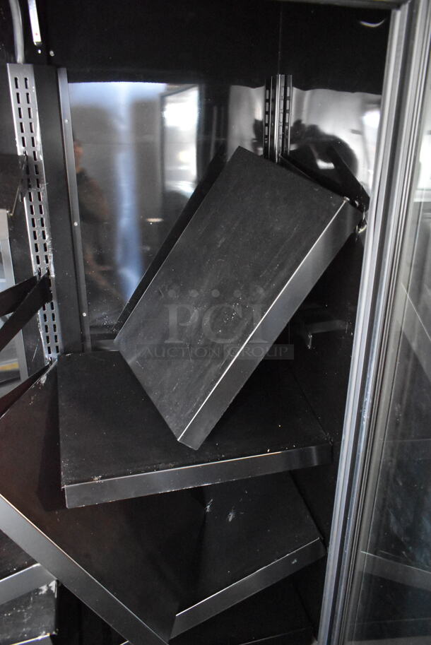 2021 True TVM-48SL-HC-VM01 Metal Commercial 2 Door Reach In Cooler Merchandiser w/ Metal Shelf Racks. 115 Volts, 1 Phase. Tested and Working! - Image 6 of 6