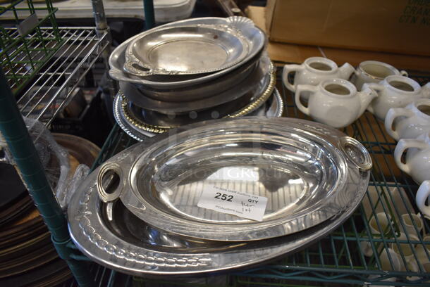 ALL ONE MONEY! Tier Lot of Various Items Including Metal Dishes, Ceramic Pitchers and Poly Bin - Image 10 of 10