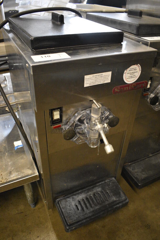 SaniServ Model A4041N Stainless Steel Commercial Countertop Air Cooled Single Flavor Soft Serve Ice Cream Machine. 208-230 Volts, 1 Phase. 17x30x37 - Image 3 of 7