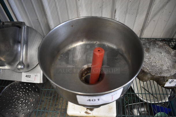 Omra Metal Countertop Meat Grinder w/ Tray. Does Not Have Auger. 10.5x17x18. Tested and Working! - Image 4 of 5
