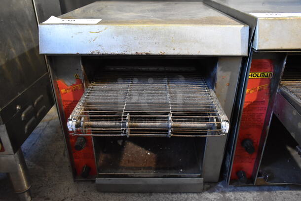 Holman BF700 Stainless Steel Commercial Countertop Electric Powered Conveyor Oven. 208 Volts, 1 Phase. - Image 1 of 3