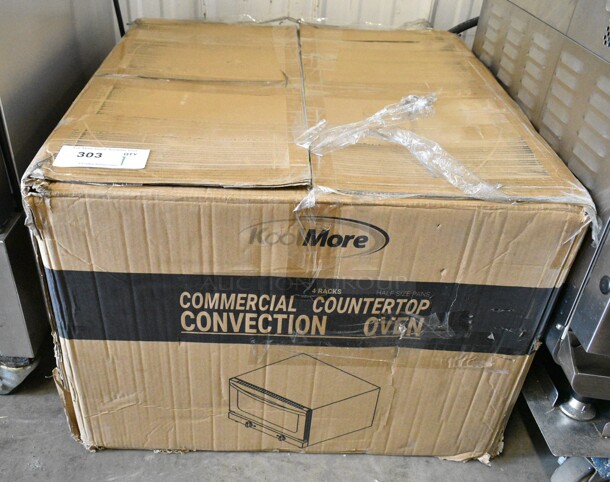 BRAND NEW SCRATCH AND DENT! KoolMore KM-CTCO-15 23 in. Countertop Convection Oven for Half-Size Pans.  - Image 2 of 3