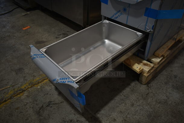 BRAND NEW SCRATCH AND DENT! 2023 Alto Shaam 500-2DN Stainless Steel Commercial Countertop 2 Drawer Warming Drawer. 120 Volts, 1 Phase. Tested and Working! - Image 7 of 7