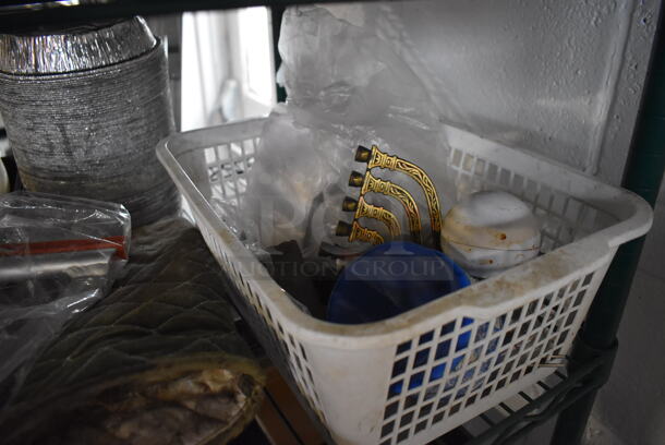 ALL ONE MONEY! Tier Lot of Various Items Including Cash Drawer Insert and Tins - Image 4 of 4