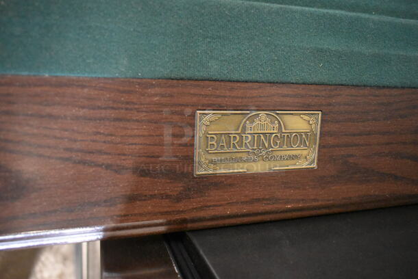 Barrington Pool Table.  - Image 11 of 11