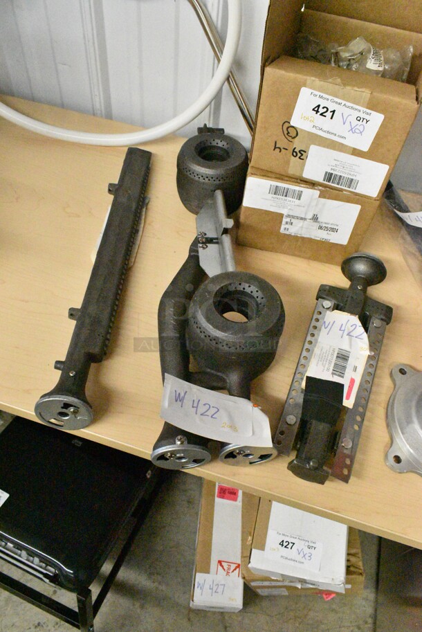 3 BRAND NEW SCRATCH AND DENT! Items Including HP0071200100 Vulcan 00-712001-0000A Burner Assy, HP0076320900 Vulcan 00-763209-000A1 Burner Assy, HP0071040600 Vulcan 00-710406-0000A Burner And Air Mixer. 3 Times Your Bid!  - Image 1 of 12
