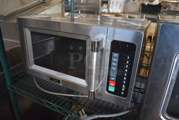 Midea 1025F1A Stainless Steel Commercial Countertop Microwave Oven. 120 Volts, 1 Phase. 20x15x12 - Image 2 of 7