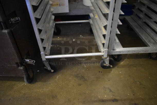 Metal Commercial Pan Transport Rack on Commercial Casters. (hallway) - Image 3 of 3