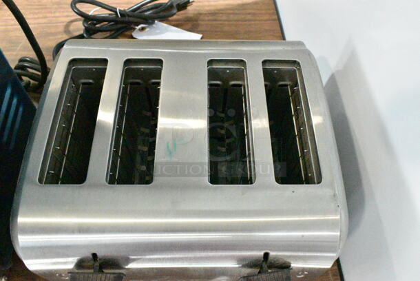 2020 Hebvest CT04MD Stainless Steel Countertop 4 Slot Toaster. 120 Volts, 1 Phase.  - Image 3 of 5