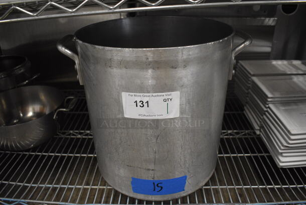 Metal Stock Pot. 16.5x13.5x14