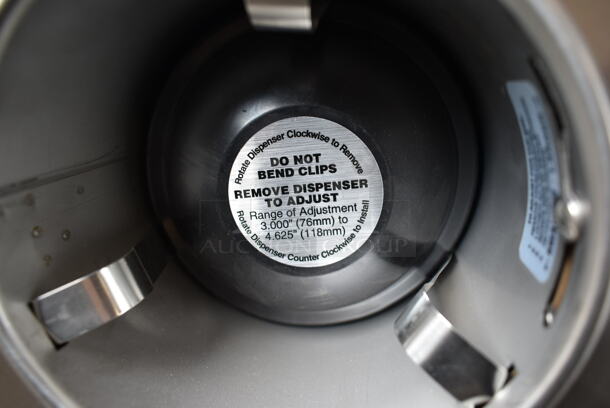 Stainless Steel Commercial 3 Well Cup Dispenser. - Image 4 of 4