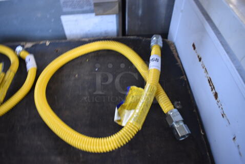 Yellow Gas Hose. 48"