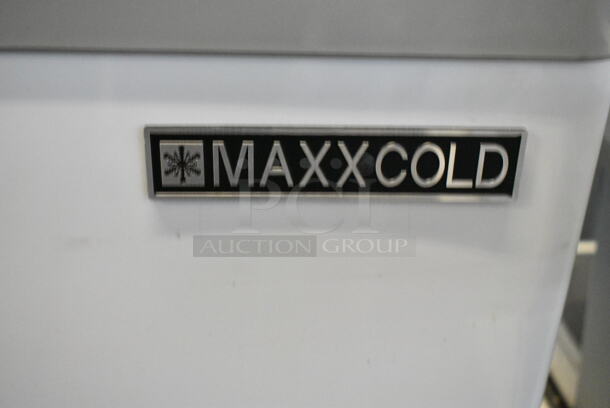 Maxx Cold MXDC-4 Metal Commercial Chest Freezer Merchandiser on Commercial Casters. 115 Volts, 1 Phase. Tested and Working! - Image 2 of 7