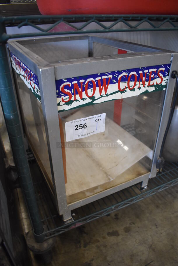 Snow Cones Metal Commercial Countertop Merchandiser. 14x19x19 - Image 3 of 4