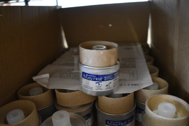 ALL ONE MONEY! Lot of 47 Hollowick Easy Heat Chafing Dish Fuel Cans - Image 1 of 3