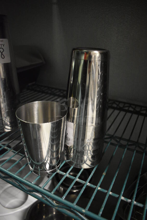 8 Metal Mixing Cups. 3x3x4.5. 8 Times Your Bid! (kitchen) - Image 2 of 2