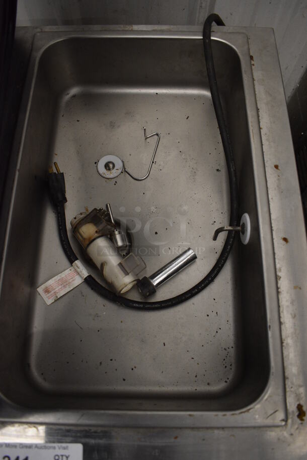 Taylor 430-12 Stainless Steel Commercial Countertop Single Flavor Frozen Beverage Machine w/ Drink Mixer Attachment. 115 Volts, 1 Phase. 21x29x28 - Image 5 of 7