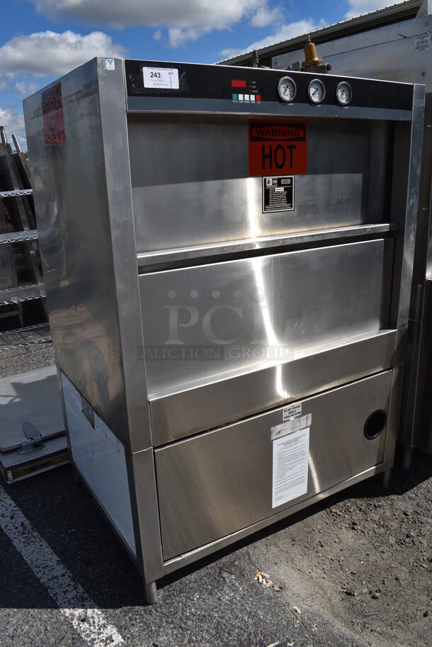 Douglas SD-20-ELEL Stainless Steel Commercial Floor Style Pot / Pan Washer. 480 Volts, 3 Phase. 50x36x70 - Image 2 of 10