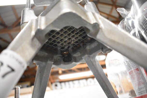 Metal Commercial Countertop Vegetable Cutter. 8x8x19 - Image 3 of 4
