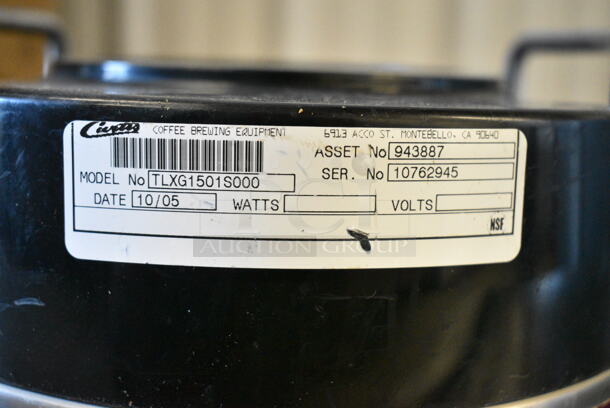 Curtis TLXG1501S000 Metal Countertop Beverage Holder Dispenser.  - Image 4 of 4