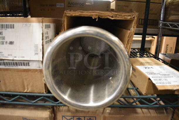 BRAND NEW IN BOX! Metal Bin. 7x7x16.5 - Image 2 of 2