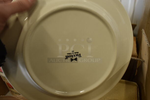 18 BRAND NEW IN BOX! Tuxton White Ceramic Plates. 10.5x10.5x1. 18 Times Your Bid! - Image 3 of 3