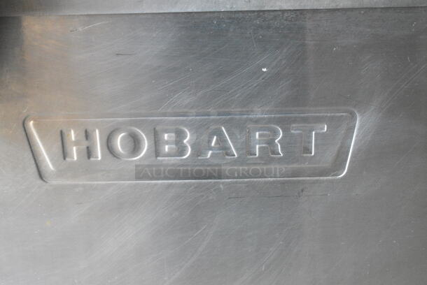 Hobart MG2032 Metal Commercial Floor Style Electric Powered Meat Mixer Grinder w/ Foot Pedal on Commercial Casters. 208 Volts, 3 Phase. - Image 3 of 9