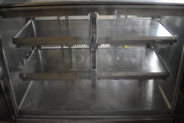 Vendo Model RFD000006 Stainless Steel Commercial Countertop Warming Merchandiser Display Case. 115 Volts, 1 Phase. 35x20x28. Tested and Working! - Image 4 of 6