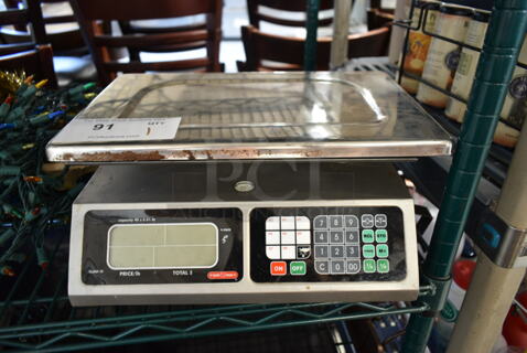Torrey L-PC Metal Countertop Scale. Tested and Working!