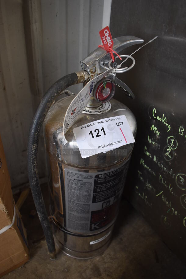 Ansul K Guard Wet Chemical Fire Extinguisher. 9x8x22 Buyer Must Pick Up - We Will Not Ship This Item. - Image 5 of 5