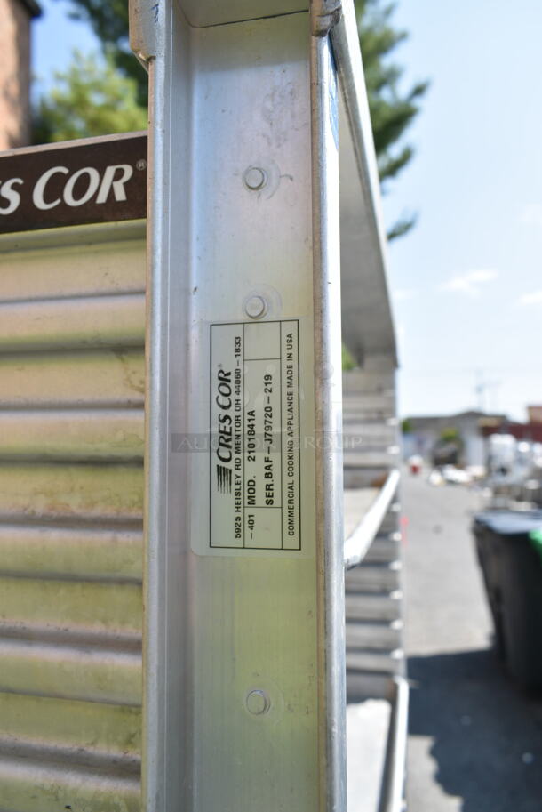 CresCor 2101841A Metal Pan Transport Rack on Commercial Casters.   - Image 5 of 5