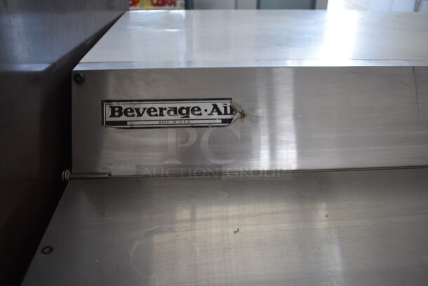 Beverage Air Model SMF58 Stainless Steel Commercial Milk Cooler on Commercial Casters. 115 Volts, 1 Phase. 58x34x47. Cannot Test Due To Cut Power Cord - Image 3 of 5