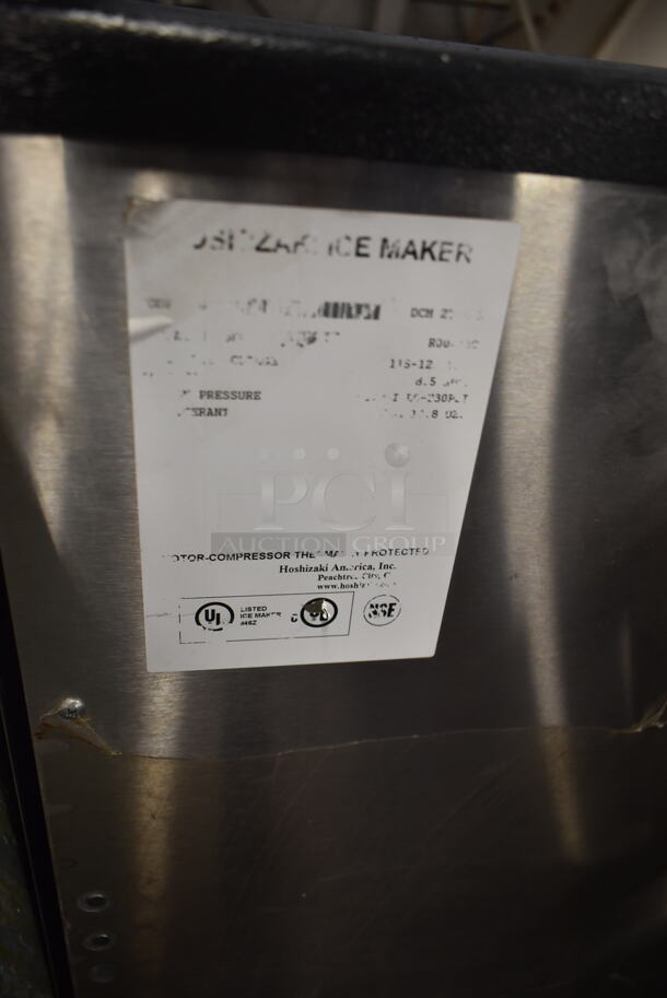 Hoshizaki Stainless Steel Commercial Countertop Ice Dispenser. - Image 5 of 5