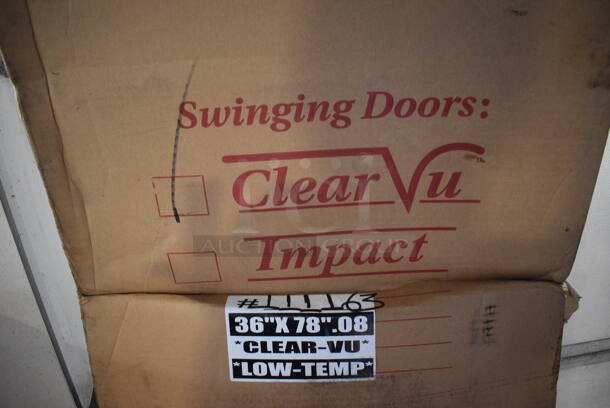 BRAND NEW IN BOX! Clear Vu Swinging Door. 36x1x78 - Image 4 of 4