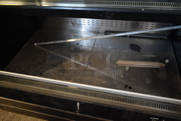 Turbo Air TOM-W-60SB Stainless Steel Commercial Floor Style Refrigerated Merchandiser w/ Top Closed Display Case. 115 Volts, 1 Phase. Tested and Powers On But Does Not Get Cold
 - Image 3 of 6