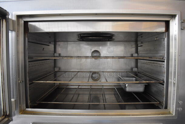 Nu Vu Model SUB-123P Stainless Steel Commercial Electric Powered Oven Proofer on Commercial Casters. 208 Volts, 1 Phase. 36x29x77 - Image 3 of 7