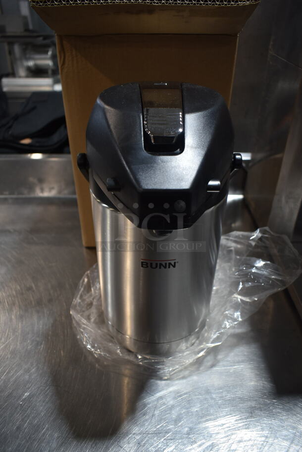BRAND NEW IN BOX! Bunn Stainless Steel Air Pot. 