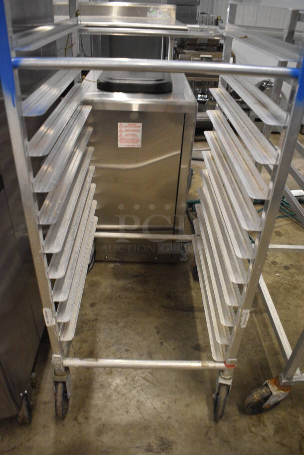 Metal Commercial Pan Transport Rack on Commercial Casters. 20.5x26x69 - Image 3 of 3