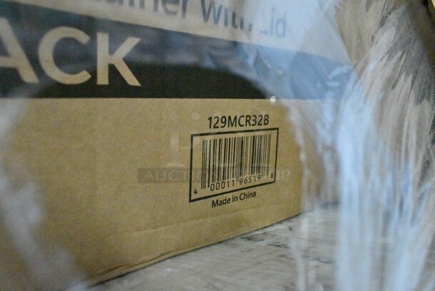 PALLET LOT of 40 BRAND NEW Boxes Including 2 Box 500TO993C3 Choice 9" x 9" x 3" Microwaveable 3-Compartment Black / Clear Plastic Hinged Container - 100/Case, 2 Box 5535411 Acopa 11.5 oz. Customizable Glass Goblet - 12/Case, 130BKFKSNX500 Choice Black Extra Heavy Weight Wrapped Plastic Cutlery Pack with Napkin - 500/Case, 5001TPJ Lavex 1-Ply 1400' Universal Jumbo Toilet Paper Roll with 9" Diameter - 12/Case, 4 Box 966UPWIDEB OneUp by Choice White 2-Ply Wide Interfold 6 1/2" x 8 1/2" Dispenser Napkin - 6000/Case, 43309LPIE100 Choice 9" Clear Hinged Low Pie Container - 100/Case, 2 Box 2 Box 130HBKCUTFW Visions Individually Wrapped Black Heavy Weight Plastic Fork - 1000/Case, 3 Box 130BKFORKH Choice Black Heavy Weight Plastic Fork - 1000/Case, 500LFLAT5 Choice Lids. 40 Times Your Bid! - Image 12 of 12