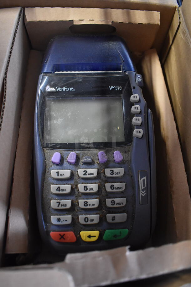 VeriFone AX570 Credit Card Reader. 5x8x3