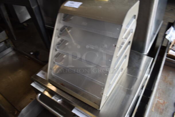 Nemco Commercial Stainless Steel Countertop Dry Good Display Case.  - Image 3 of 5