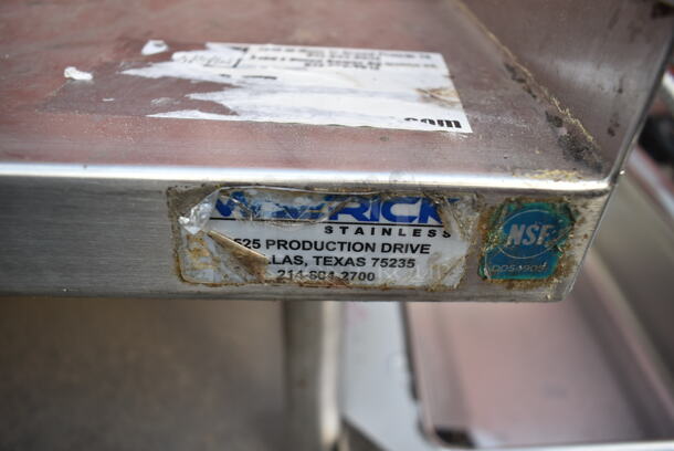 Stainless Steel Commercial Equipment Stand w/ Under Shelf on Commercial Casters.  - Image 3 of 3