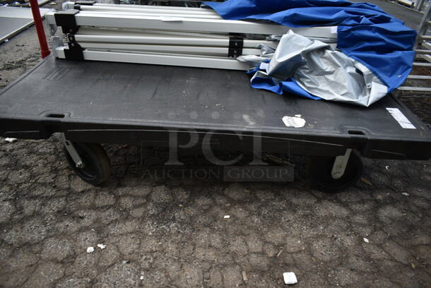 Flat Cart on Commercial Casters. - Image 3 of 4
