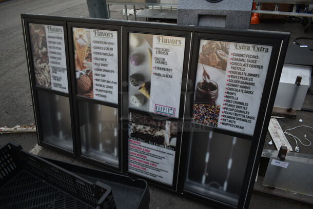 Metal Menu Board. - Image 1 of 6