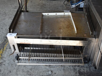 Vulcan Stainless Steel Commercial Natural Gas Powered Cheese Melter.